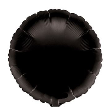 Imagen de Globo Círculo Negro (45cm)