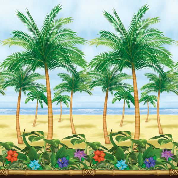 Picture of Fondo Pared Escena Tropical (12m)