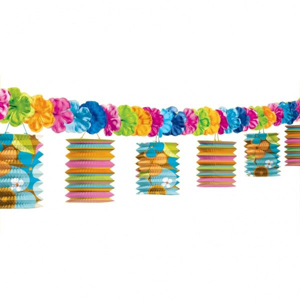 Imagen de Guirnalda Farolillos Tropical (3,7m)