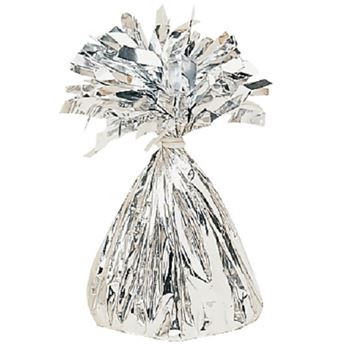 Imagen de Peso Globos Plateado Sencillo 170g