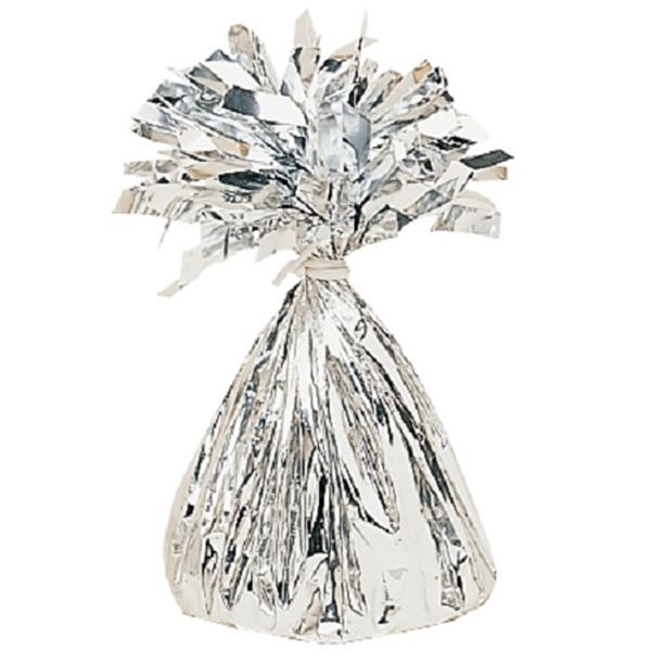Imagens de Peso Globos Plateado Sencillo 170g
