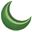 Picture of Globo Luna Verde (89cm)