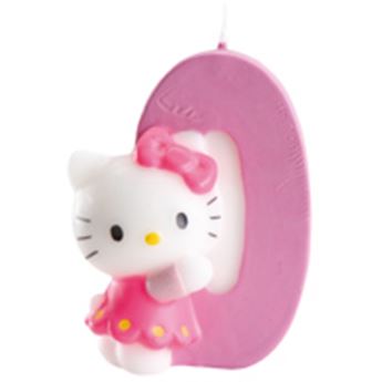 Imagen de Vela 0 Hello Kitty
