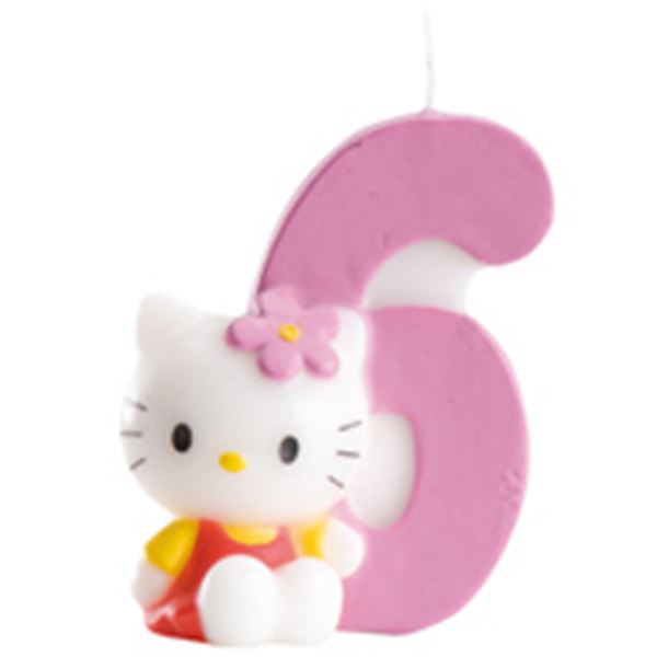 Imagens de Vela 6 Hello Kitty