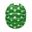 Picture of Farolillo Verde Lunares Blancos 22cm