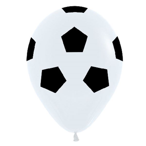 Picture of Globos Fútbol Balón Látex (12 unidades)