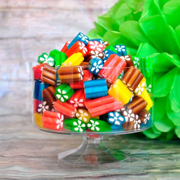 Imagen de Bol con Pie Pequeño Candy Bar Transparente 15cm x 11cm