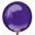 Imagen de Globo Morado Esférico Orbz 38cm (3 unidades)