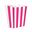 Picture of Cajas para Palomitas con Rayas Fucsia (5 uds.)