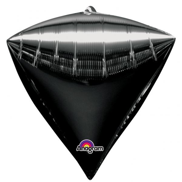 Picture of Globo Negro Diamante Forma (43cm x 38cm)