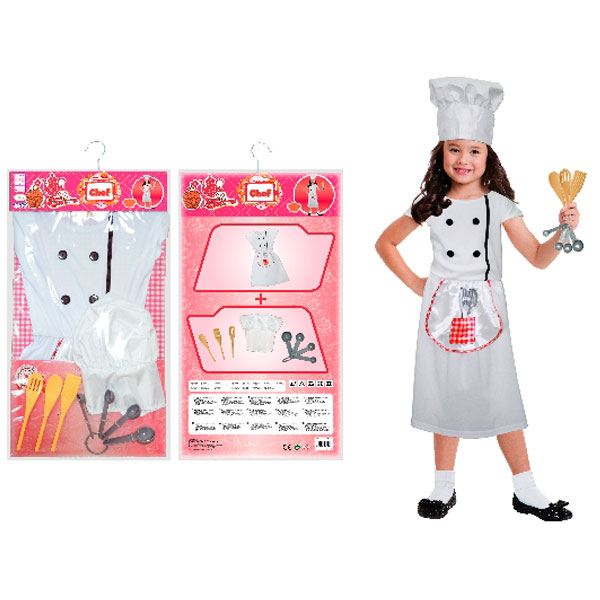 Picture of Disfraz Cocinera con Accesorios (3-6 Años)