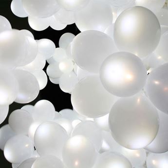 Imagen de Globos Blancos con Luz (5)