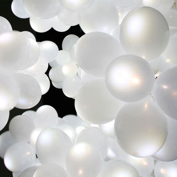 Globos Blancos con Luz (5)