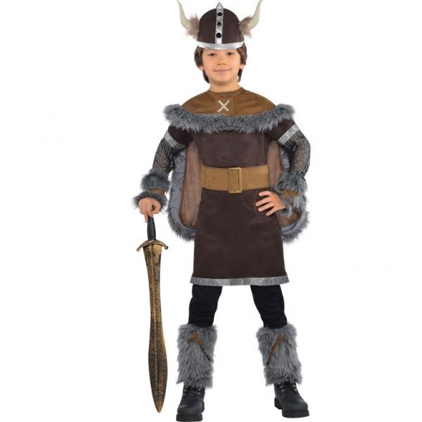 Disfraz Vikingo Lujo (8-10 Años)✓ por sólo 22,41 €. Tienda Online. Envío en  24h. . ✓. Artículos de decoración para  Fiestas.