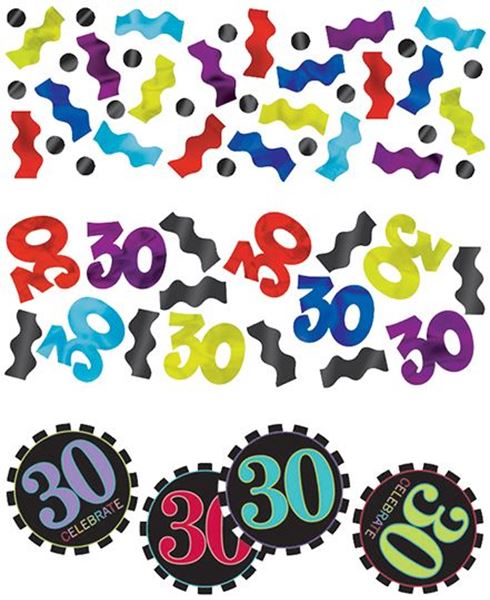 Picture of Confeti 30 Años Chevron Multi (34g)
