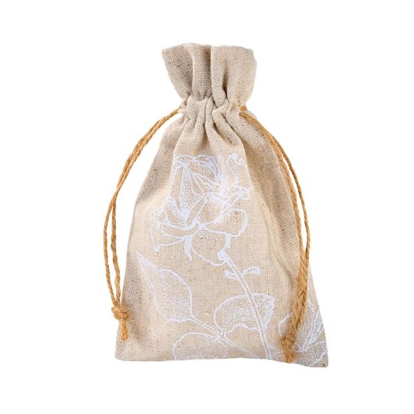 Imagens de Bolsas Regalo Tela Yute 13cm (4 unidades)