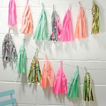 Imagen de Guirnalda borlas colores Verano (3m)