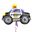 Picture of Globo Coche de Policía (60cm)