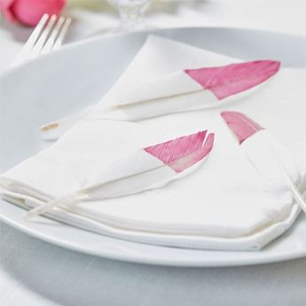 Imagen de Plumas Boho Rosa (10 unidades)