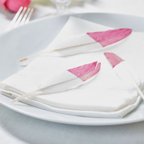 Imagen de Plumas Boho Rosa (10 unidades)