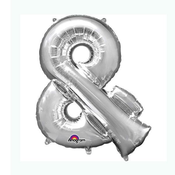 Imagen de Globo Letra & Plateada Mini (33cm)