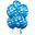 Imagens de Globos Nubes Azul Látex (6 unidades)