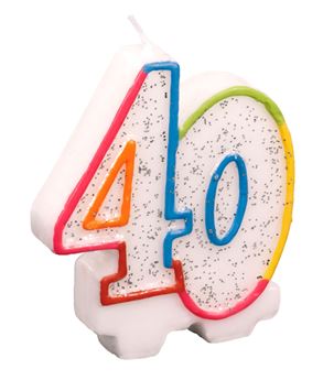 Imagen de Vela 40 Cumpleaños
