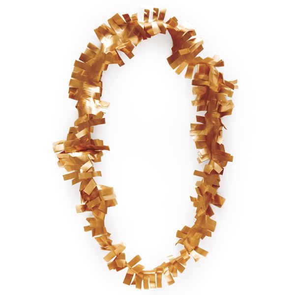 Imagen de Collar Lei Dorado Plástico
