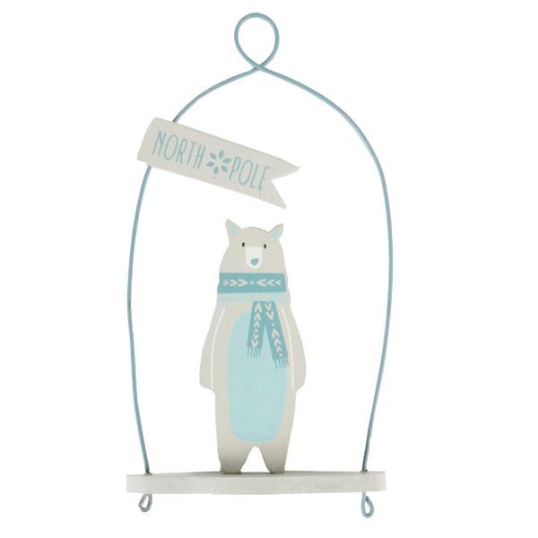 Picture of Adorno Navidad Oso Polar (13cm)