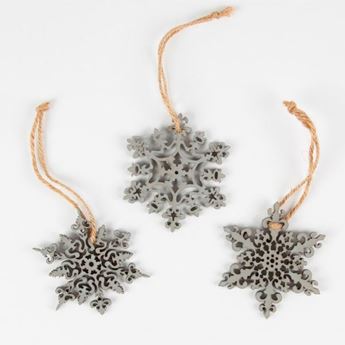 Imagens de Adorno Árbol Copo de Nieve Elegante (7,5cm)