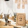 Imagen de Números para Mesa Kraft 21cm x 15cm (10 unidades)
