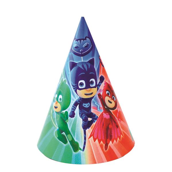 Picture of Gorros de PJ Masks cartón (6 unidades)