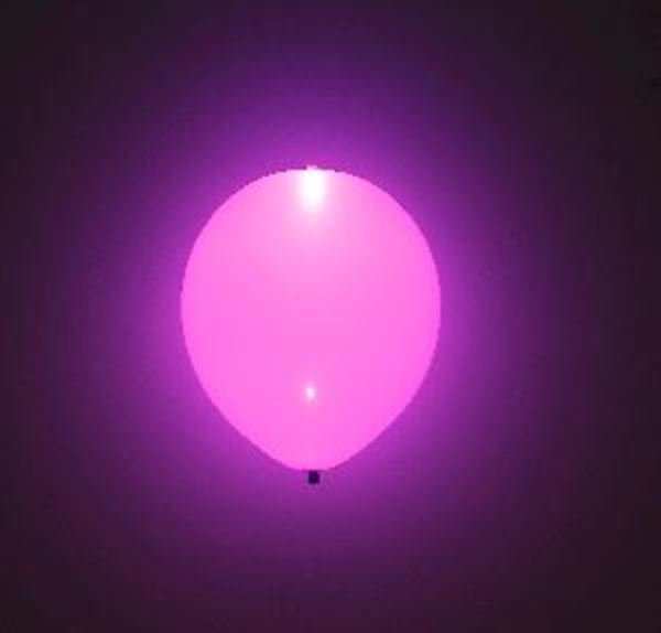 Imagen de Globos Morado con Luz (5)
