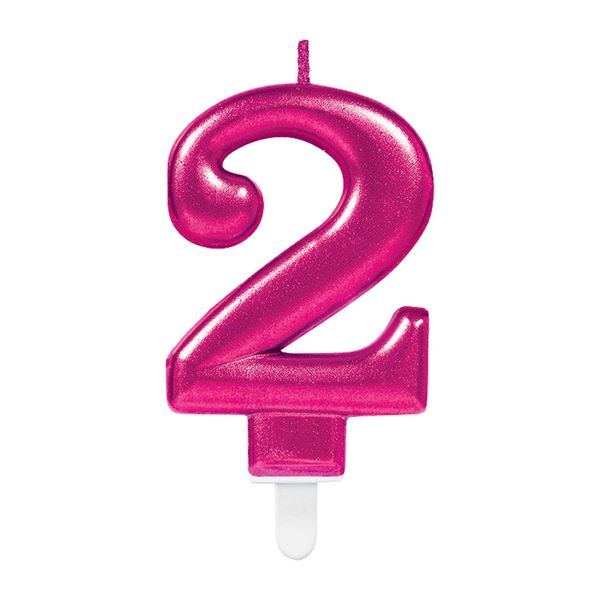 Imagens de Vela 2 Rosa 