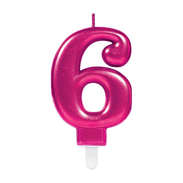 Imagen de Vela 6 Rosa 