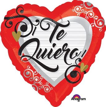 Imagen de Globo Te Quiero (43cm)