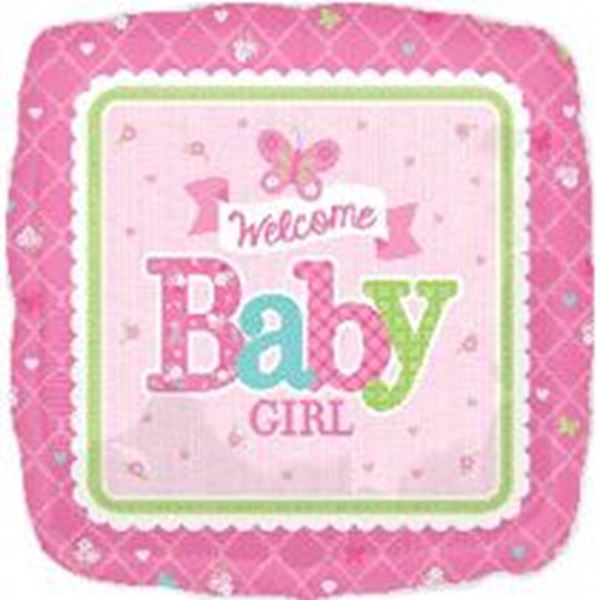 Imagen de Globo Gigante Baby Girl (70cm)