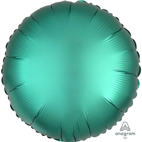 Picture of Globo Círculo Verde Jade Satín (45cm)