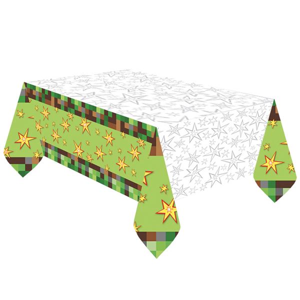 Imagens de Mantel de Minecraft plástico (243x132cm)