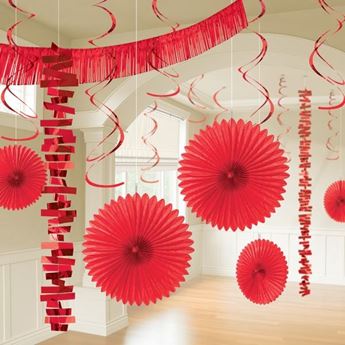 Picture of Kit Decoración Colgante Roja (18)