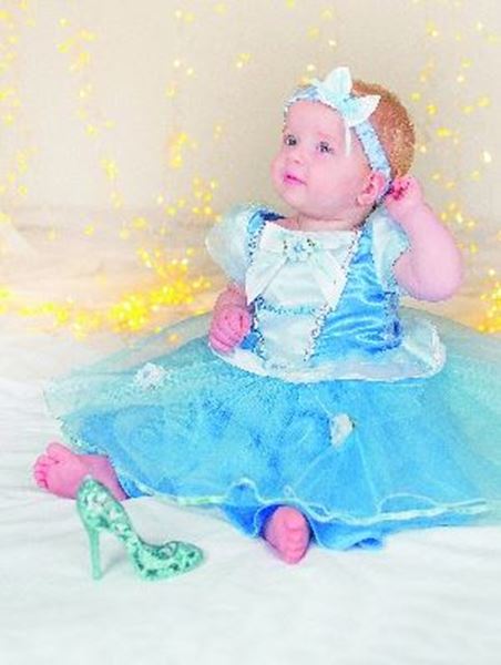 Disfraz de cenicienta para niña 2025