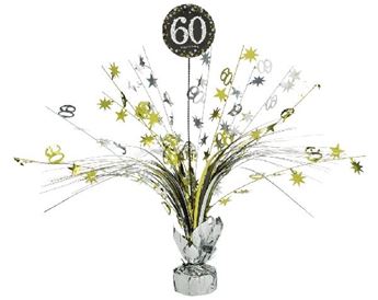 Imagen de Centro de Mesa 60 Años Elegante