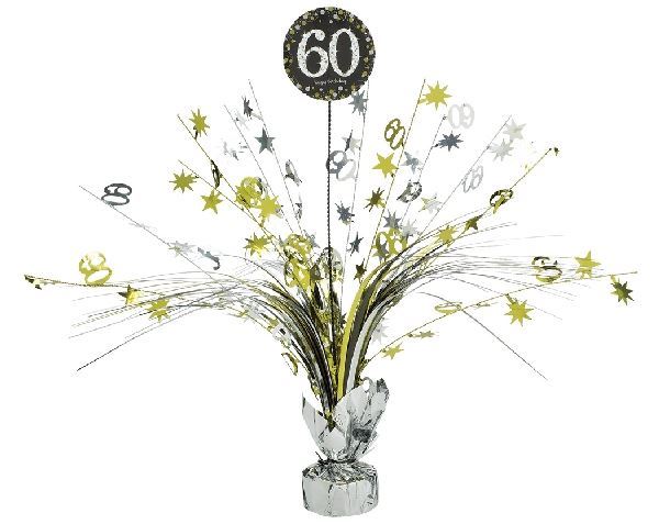 Imagens de Centro de Mesa 60 Años Elegante