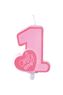 Imagens de Vela mi primer añito rosa