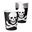 Picture of Vasos de Piratas Negro cartón (10 unidades)