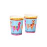 Imagens de Vasos Llama Boho cartón (8 unidades)