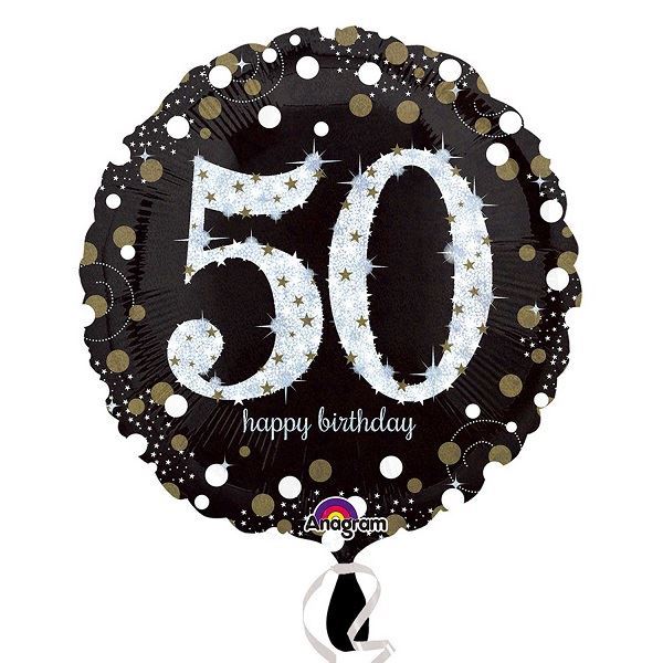 Globo 50 Años Elegante (45cm)✔️ por sólo 2,55 €. Envío en 24h. Tienda  Online.. ✓. Artículos de decoración para  Fiestas.