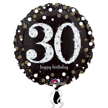 Imagen de Globo 30 Años Elegante (45cm)
