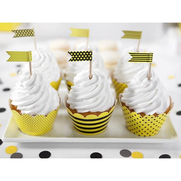Imagens de Envoltorios Cupcake Amarillos (6 unidades)