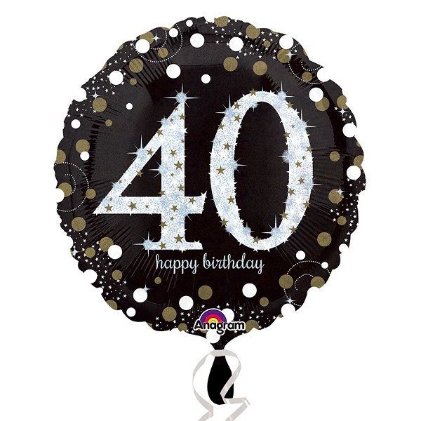 Picture of Globo 40 Años Elegante (45cm)